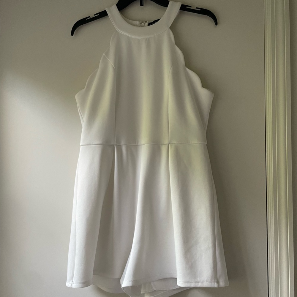White Romper